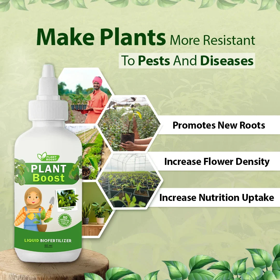 Organic Plant Boost - Faster Growth & Stronger Roots